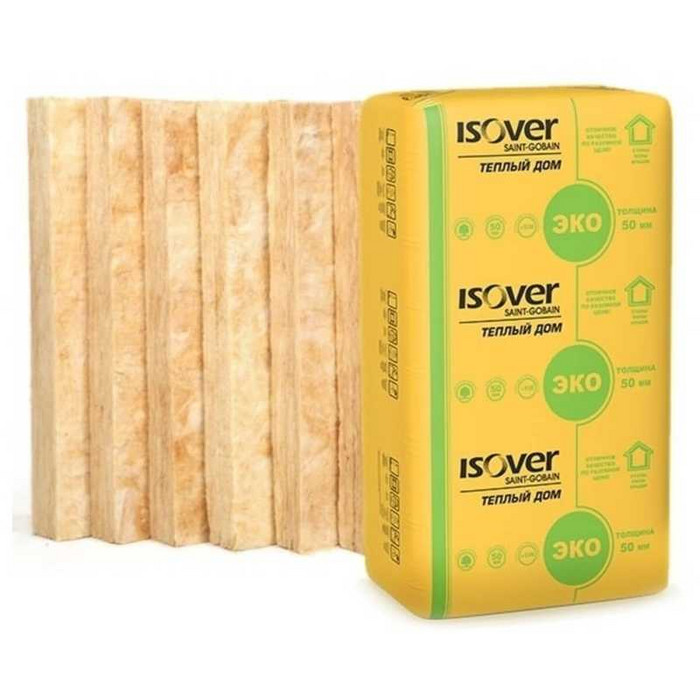 Утеплитель Isover Изовер Тёплый Дом Плита 50х610х1170 в Майкопе
